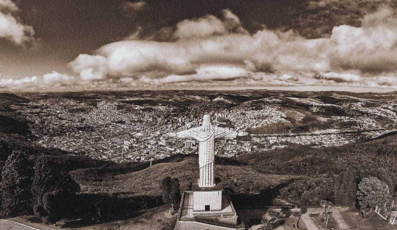 Vista panorâmica de Poços de Caldas